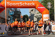  Start zum Halbmarathon-Lauf 2010, 1. Gruppe (Foto: Martin Schmitz)